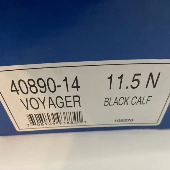 NEW Drew Voyager Black Shoes 40890, Size 11.5 N (narrow), Black